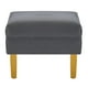 thumbnail image 1 of Pouf Sky 1c Felpa 01 Gris, 1 of 3