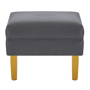 Bodevir - Pouf Sky 1C Felpa 01 Gris