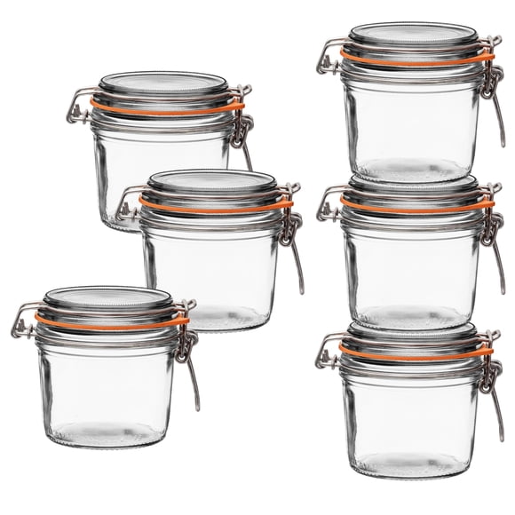 Frascos de Vidrio para Almacenamiento Le Parfait Super Terrine 350 mL (12 oz) Paquete de 6
