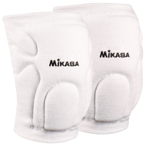 PAR RODILLERAS MIKASA BLANCAS JUNIOR PROFESIONAL