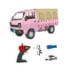 thumbnail image 2 of RC Coche Juguete Coordinación Mano-ojo Con Habilidades Motoras Finas Ligeras 1/16 Camión Juguete Rosa, 2 of 3