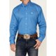 thumbnail image 3 of CAMISA Cinch Corte Clásico Manga Larga Azul X-Small, 3 of 6