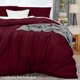 thumbnail image 4 of Juego de fundas de edredón Utopia Bedding, tamaño queen, color burdeos, 3 piezas, 4 of 8