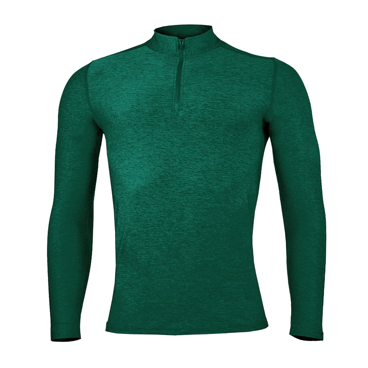 Andesland - Polera Dry Fit Con Cierre Manga Larga Hombre