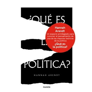 Paidos - Libro ¿Qué Es La Política?