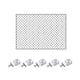 thumbnail image 2 of Red de malla transparente Red de repuesto para pantalla de acuario Accesorios de aleación de aluminio resistentes y duraderos Fácil de instalar Red de, 2 of 5