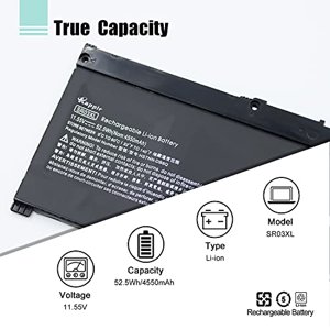 Boweirui - Sr03Xl Sr04Xl L08855 855 Batería De La Paptop