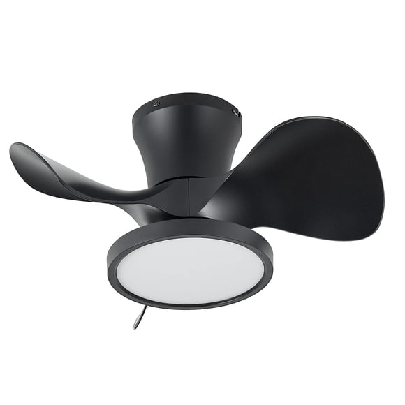 Ventilador de techo ocioc 22" silencioso con luz LED y control remoto