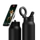thumbnail image 1 of Botella de agua Ringo PRO con soporte magnético para teléfono de 700 ml, color negro, 1 of 9