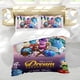 thumbnail image 5 of Dream Productions Conjunto de sábanas temático, trío de piezas, cómodo y amigable con la piel, diseño único, regalo de decoración para el hogar para familiares, amigos y fans,140cm *210cm, 5 of 6