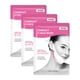 thumbnail image 1 of Mascarillas faciales moldeadoras V Line – Mascarilla reafirmante de hidrogel de colágeno – Banda antiedad y antiarrugas – Banda reductora de papada – Lámina reafirmante, adelgazante y moldeadora facia, 1 of 5