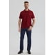 thumbnail image 4 of Polera Hombre Piqué Básica Lisa Burdeo - V, 4 of 4