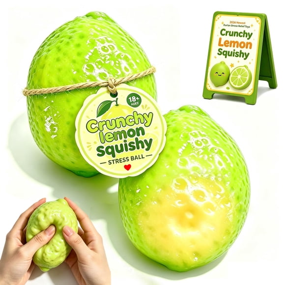 Juguete Antiestrés RVBVEZW Pack de 2 Crunchy Squishy