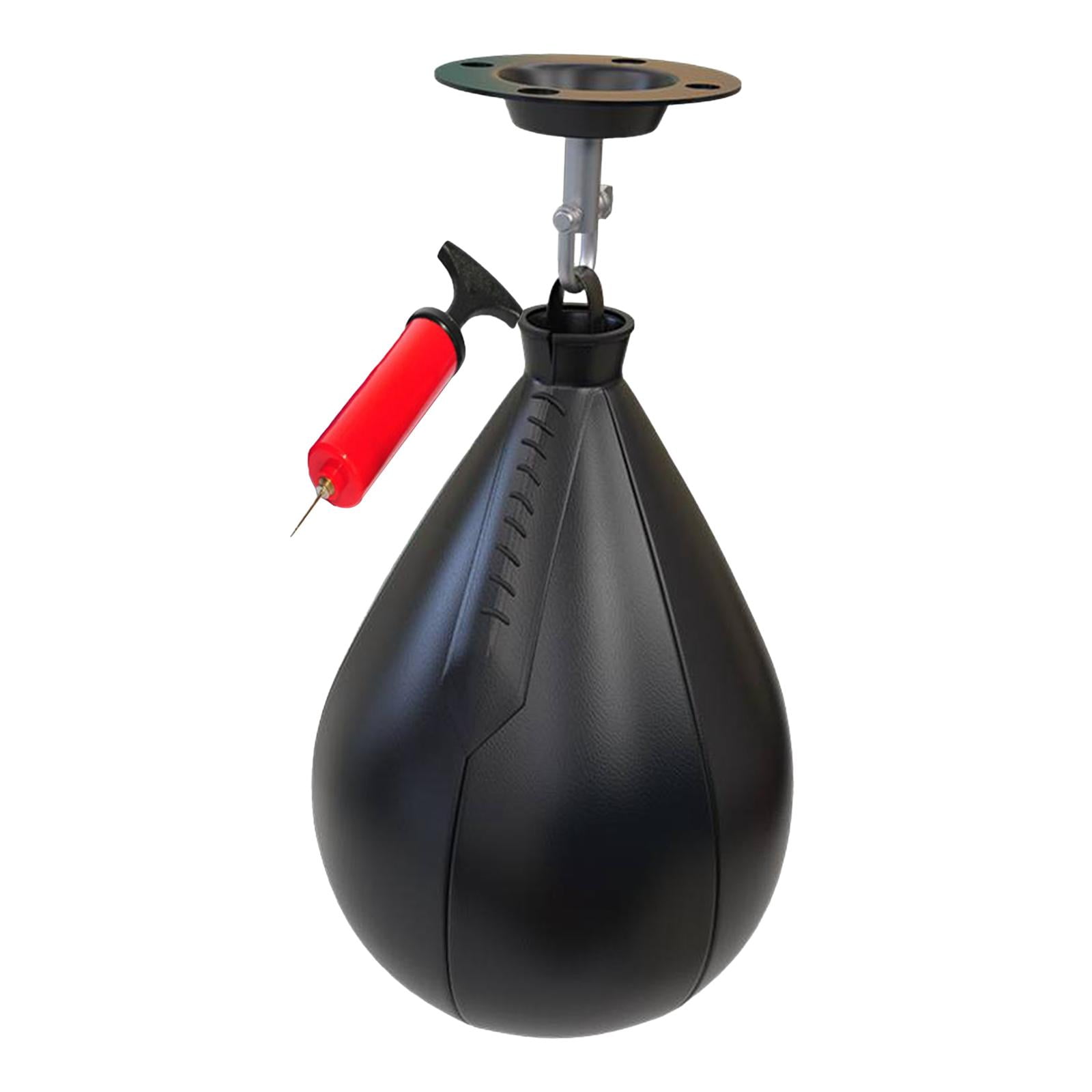 Magideal - Juego De Bolas De Pera De Velocidad De Boxeo, Pelota De Reacción De Boxeo, Saco De Boxeo De Entrenamiento De Velocidad Para Coordinación Ocular Y Mano Negro