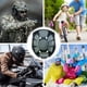 thumbnail image 4 of Almohadillas AOUTACC de espuma viscoelástica universal para cascos de airsoft, 4 of 8