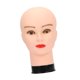 thumbnail image 4 of Cabeza De Maniquí Calva, Cabeza De Entrenamiento Resistente Para Exhibición, Sombrero, Auriculares, Peinado, Base Negra, Mujer, 4 of 5