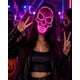 thumbnail image 2 of Mascara De Calavera Con Luz Led Para Halloween Y Fiestas, 2 of 6