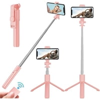Veatool - 3 En 1 Palo Selfie Trípode, 70Cm Selfie Stick Bluetooth Con Control Remoto, 360°Rotación Extensible Y Portátil, Para Celulares Para La Mayoría De Los De, Selfie Foto Y Video