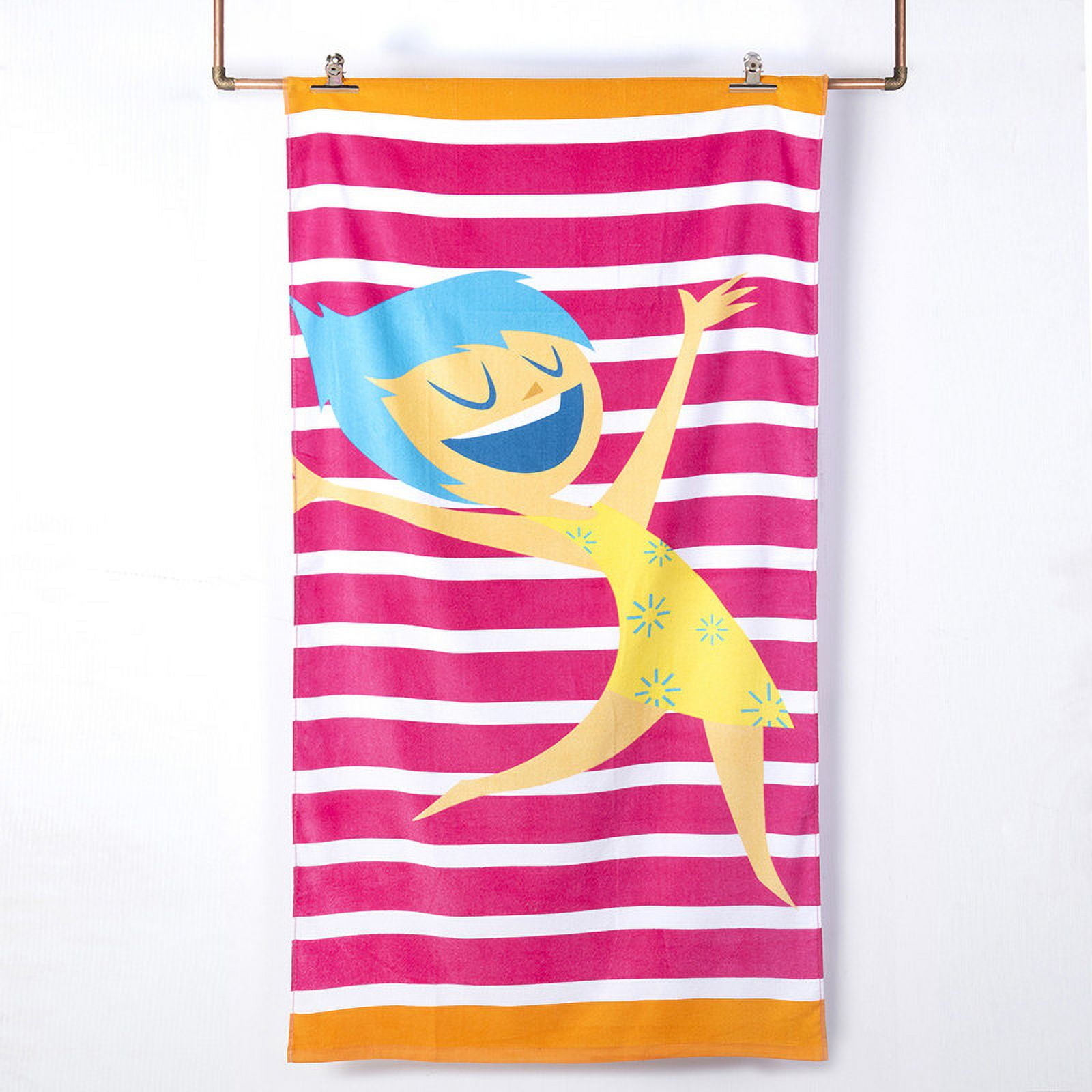 Disney - Toalla Playa 70x140 Intensamente Alegria