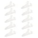 thumbnail image 3 of 10 piezas soportes de caballete placa de plato marco de foto marco titular de estante clear_s, 3 of 5