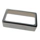 thumbnail image 3 of Mini Cubierta De Pastilla Humbucker De Latón, Agujero Abierto Para Guitarra LP, Cromo Duradero, 1 Ud., 3 of 5