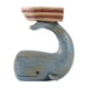 thumbnail image 4 of Escultura De Ballena, Adorno Artesanal Mediterráneo Para Dormitorio, Oficina Y Sala De Estar., 4 of 5
