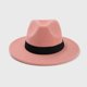 thumbnail image 4 of Sombrero de Fieltro Mujer Estilo Vaquero Cowboy, 4 of 4