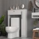 thumbnail image 2 of Mueble Organizador 9006B Wc 2 Puertas Blanco, 2 of 5