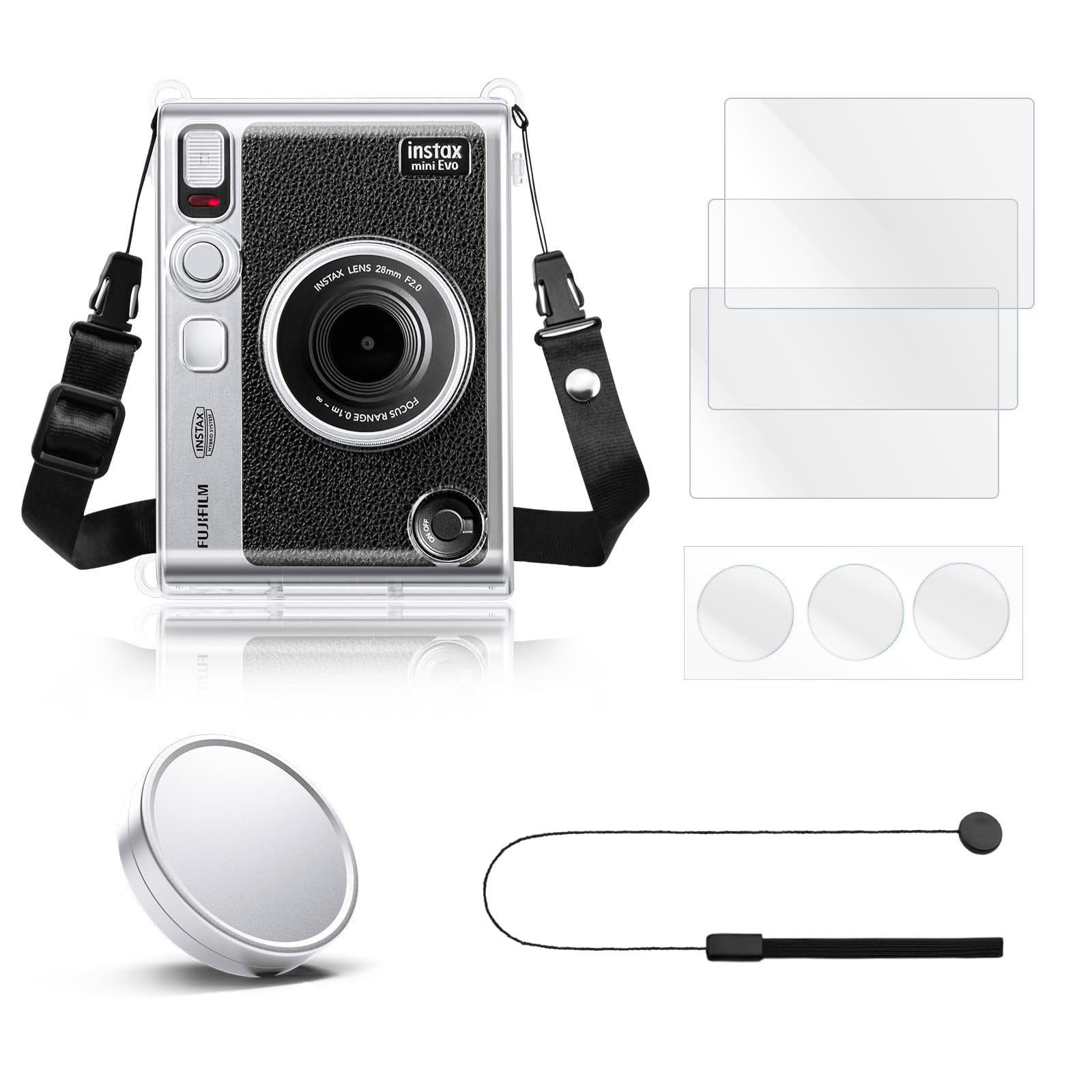 Paquete De Accesorios Rieibi Para Cámara Fujifilm Instax Mini Evo