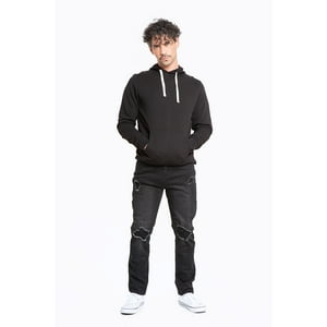 Idem - Jeans Hombre Slim Negro Focalizado Suave Destroyer 46