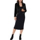 thumbnail image 2 of INSPIRE CHIC Chaqueta de Piel Recortada para Mujer Solapa Cardigan Esponjoso Bolero 2026 Invierno Abrigo Corto de Piel Sintética Conjuntos XS Negro, 2 of 7