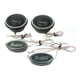 thumbnail image 1 of Kit Par Mini Tweeter Optimizador Sonido 150wmax 5cm Aluminio, 1 of 2