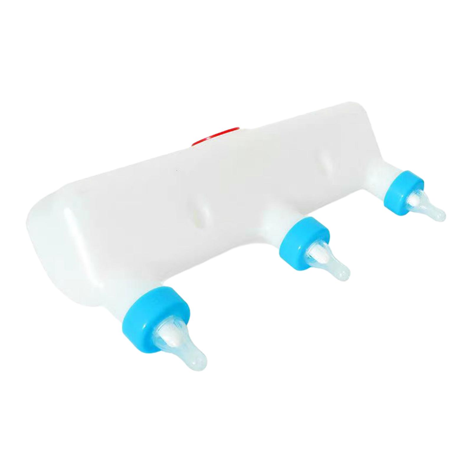 Magideal - Cuenco De Leche Para Cachorros, Cuenco De Alimentación Para Animales Pequeños, Tetina Múltiple, Estación De Enfermería Duradera, Estación De Lactancia