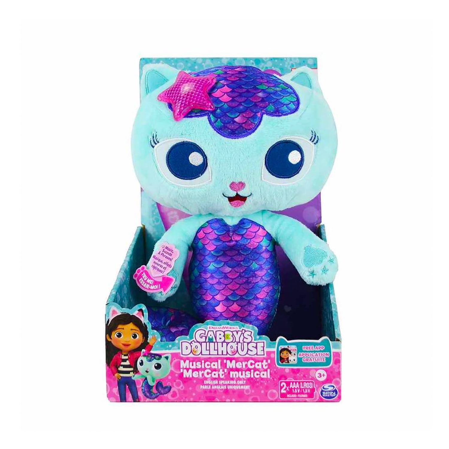 Hb Importaciones - Peluche Parlante "mercat" De Gabby's Dollhouse