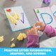 thumbnail image 4 of Juego de alfabeto de 26 letras Shape & Learn de Playfoam con ideas educativas, 4 of 7