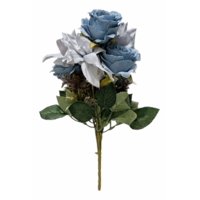 Genérico - Set 3 Arreglo Flores Artificiales Ramo Atemporal Adorno Jhn