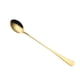 thumbnail image 1 of Cuchara colorida de acero inoxidable 410, cucharas de mango largo, cubiertos, herramientas para beber café, utensilios de cocina, envío directo, 1 of 5