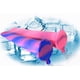 thumbnail image 4 of Juego de 6 moldes de silicona para paletas heladas, 100 % silicona de grado alimenticio, sin BPA., 4 of 5