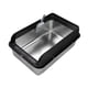 thumbnail image 1 of Caja De Arena Para Gatos, Bandeja De Arena Resistente Antisalpicaduras Para Gatitos, Gatos, Color Negro, 1 of 5