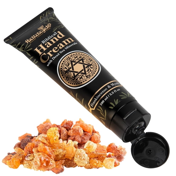 Crema de manos Halleluyah para ungir mirra e incienso, 50 ml