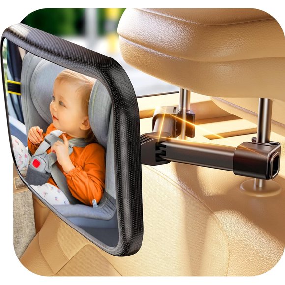 TAZENI Baby Car Mirror for Rear-Facing Car Seat, Patented Design