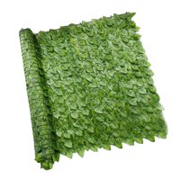 Magideal - Privacidad De Hojas Artificiales, Imitación, Enrejado Decorativo, Paredes , Valla De Setos Para Decoración De Exteriores, Hogar, Patio, Balcón , Hojas De Sandía