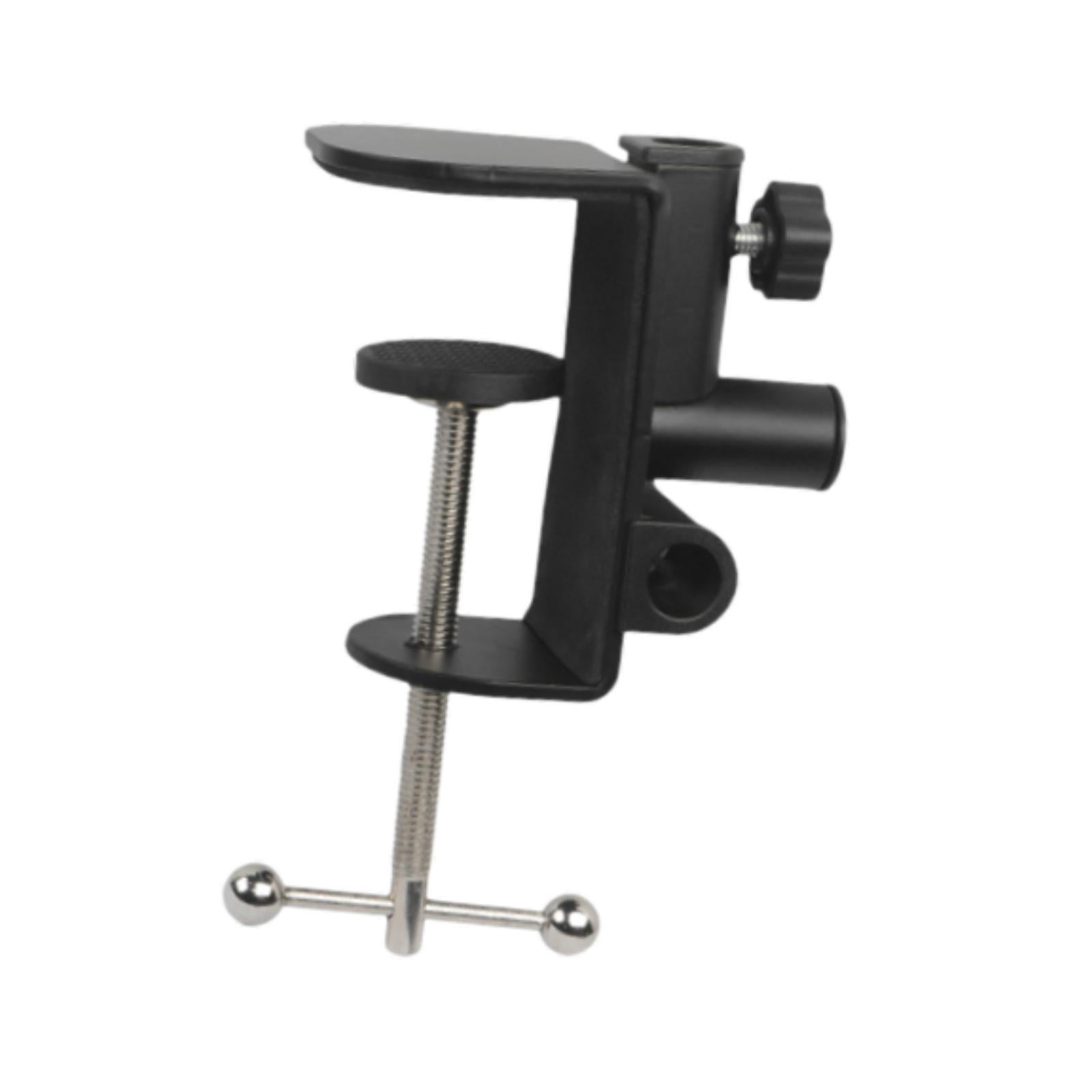 Magideal - Soporte De Teléfono Base C Clamp Soporte De Mesa Para Teléfono Soporte De Dispositivos Base Ajustable Material Pvc Resistente Adecuado Para Oficina Do F6 Tres Hoyos