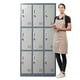thumbnail image 2 of Locker Casillero Metalico 3 Cuerpos 9 Puertas, 2 of 7