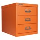 thumbnail image 1 of Cajonera Bisley de 3 Cajones en Acero Naranja MultiDrawer, 1 of 4