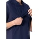 thumbnail image 3 of Chef Coat Chef Works Springfield para hombre, talla pequeña, azul marino, 3 of 3