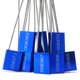 thumbnail image 2 of Sellos de cable de seguridad YOOZENA 30 cm azul, 500 unidades, 2 of 6