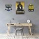 thumbnail image 5 of Letrero de estacionamiento Batman Batmobile de Open Road Brands para decoración de pared, 5 of 7