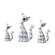 thumbnail image 1 of 3x estatuas de gato de madera, figuras de gatitos, escritorio, escultura de Animal coleccionable, figura de gatito para cafetería, estantería, tienda,, 1 of 5