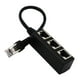 thumbnail image 3 of 1 A 3 Ethernet LAN Cable De Red Divisor Adaptador Extensor De 3 Vías Negro, 3 of 3